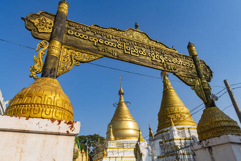 Lawka-Tharahpu-Pagode, Inwa (Ava), Mandalay, Myanmar (Birma), Asien - RHPLF15290