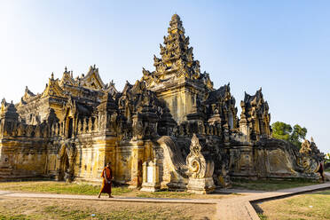 Maha Aungmye Bonzan Monastery, Inwa (Ava), Mandalay, Myanmar (Burma), Asia - RHPLF15291