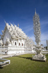 Wat Rong Khun (Weißer Tempel), Chiang Rai, Nordthailand, Thailand, Südostasien, Asien - RHPLF15325