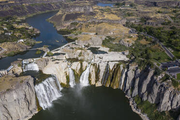 USA, Idaho, Twin Falls, Shoshone Falls am Snake River - RUNF03523