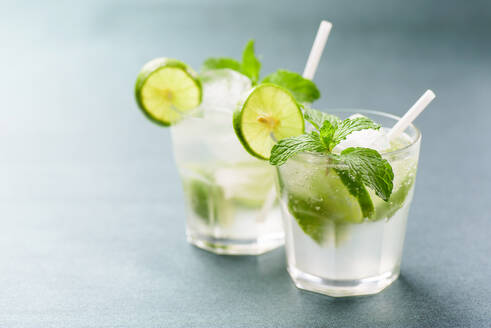 Close-Up Of Drinks On Table - EYF05773