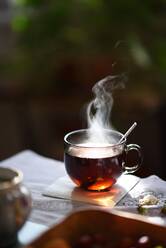 Close-Up Of Tea Cup On Table - EYF05978