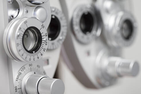 Close-Up Of Eye Test Equipment - EYF06601