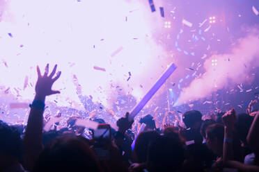 Crowd Enjoying At Music Concert - EYF06781