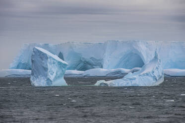 Iceberg floating near shore of Elephant Island - RUNF03588