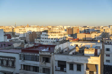 Morocco, Rabat-Sale-Kenitra, Rabat, Old city houses - TAMF02290