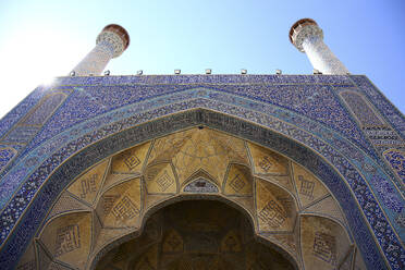 Außenansicht der Jameh-Moschee, Isfahan, Iran - DSGF02143