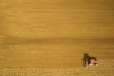 Aerial View Of Agricultural Field - EYF07320