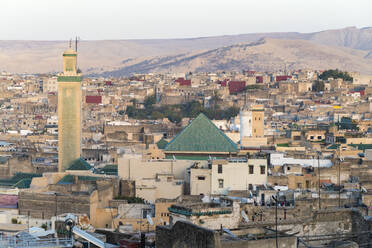 Marokko, Fes-Meknes, Fes, Zaouia Moulay Idriss II in Fes el Bali - TAMF02307