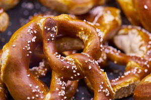 Close-Up Of Pretzels - EYF07608