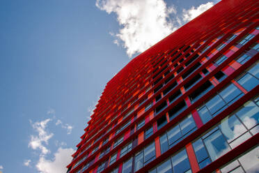 Low Angle View Of Modern Building Against Sky - EYF08720