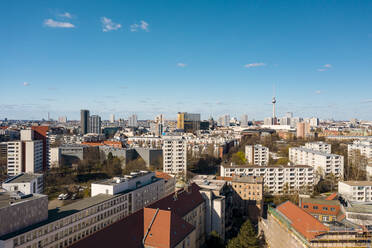 Deutschland, Berlin, Luftaufnahme des Bezirks Kreuzberg - TAMF02363