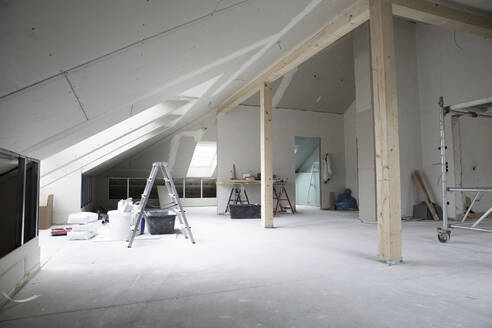 Interior of renovating house - MJFKF00376