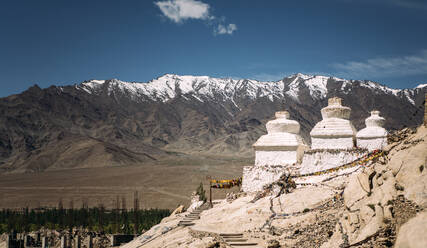 Indien, Ladakh, Buddhistischer Tempel im Himalaya - EHF00470