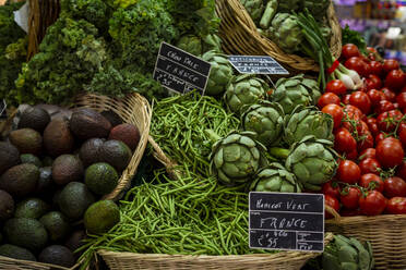 Fresh vegetables sold at market - NGF00580