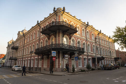 Historische Gebäude in der Altstadt von Astrakhan, Gebiet Astrakhan, Russland, Eurasien - RHPLF15687