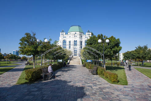 Staatliches Musiktheater für Oper und Ballett in Astrachan, Gebiet Astrachan, Russland, Eurasien - RHPLF15689