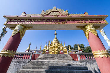 Aung Zay Yan Aung-Pagode, Myitkyina, Kachin-Staat, Myanmar (Birma), Asien - RHPLF15748