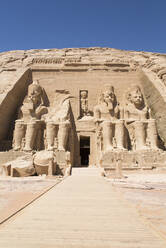Ramses II Tempel, UNESCO Weltkulturerbe, Abu Simbel, Nubien, Ägypten, Nordafrika, Afrika - RHPLF15854