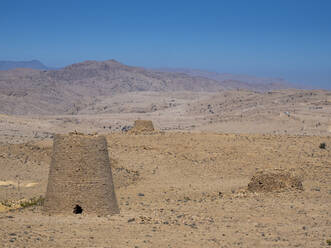 Jahrtausende alte Bienenkorbgräber von Jabal Hafeet, Sultanat Oman, Naher Osten - RHPLF15875