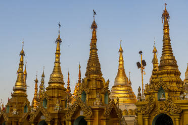 Shwedagon pagoda, Yangon (Rangoon), Myanmar (Burma), Asia - RHPLF15953