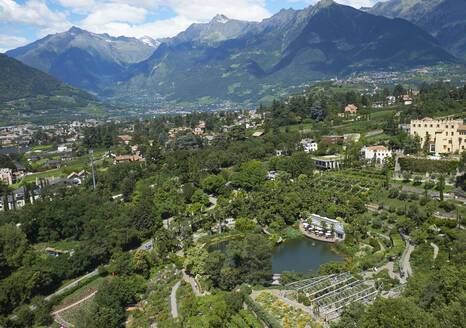 Italy, South Tyrol, Merano, Trauttmansdorff Castle Gardens in summer - BSCF00627