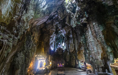 Vietnam, Da Nang, Buddhist sanctuary in Marble Mountains - RUNF03845