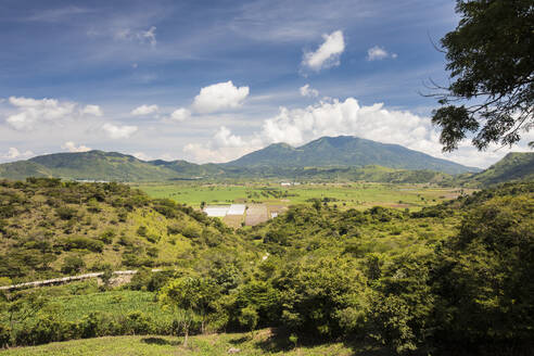 Landschaftsansicht der Berge, Monjas, Departement Jalapa, Guatemala - CAVF87202