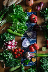 Fresh vegetables on table - ADSF01892