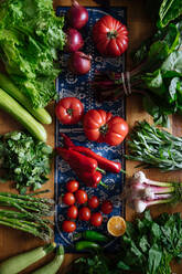 Fresh vegetables on table - ADSF01898