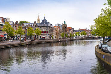 Niederlande, Nordholland, Haarlem, Binnen Sparne Kanal - TAMF02539