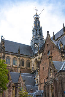 Niederlande, Nordholland, Haarlem, Kathedrale Grote Kerk am Grote Markt - TAMF02540