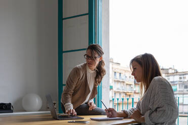 Young Women working at home - ADSF03184