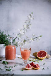 Grapefruit lecker Saft - ADSF04448