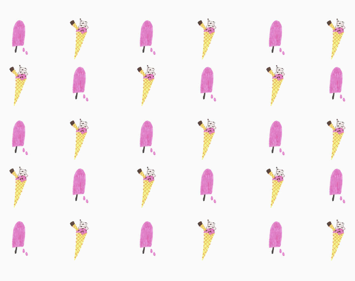 https://us.images.westend61.de/0001423371pw/illustration-pink-popsicle-and-ice-cream-cone-pattern-on-white-background-FSIF04768.jpg