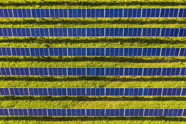 Aerial view of solar power station - WDF06134