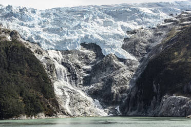 Romanche-Gletscher, Beagle-Kanal (Glacier Alley), Feuerland, Chile, Südamerika - RHPLF16275