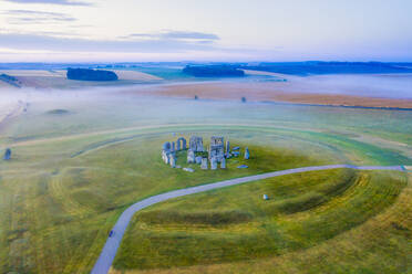 Stonehenge, UNESCO World Heritage Site, Salisbury Plain, Wiltshire, England, United Kingdom, Europe - RHPLF16288