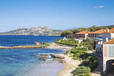 Strand Porto Faro, Palau, Provinz Sassari, Sardinien, Italien, Mittelmeer, Europa - RHPLF16320