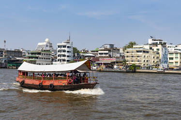 Flussfähre, Fluss Chao Phraya, Bangkok, Thailand, Südostasien, Asien - RHPLF16399