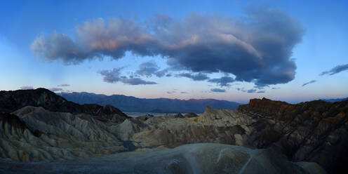 Sunrise from Zabriskie Point, Death Valley National Park, California, United States of America, North America - RHPLF16456