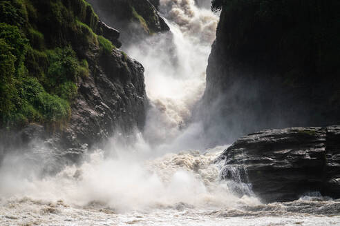 Blick auf die Murchison Falls, Uganda, Afrika - RHPLF16464