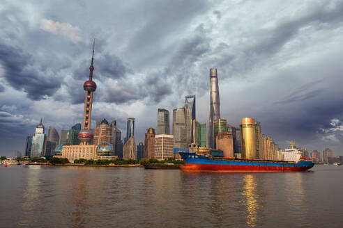 Skyline von Shanghai, Shanghai, China, Asien - RHPLF16686