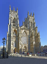 Westfront des York Minster, York, Yorkshire, England, Vereinigtes Königreich, Europa - RHPLF16706