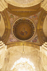 Christus-Pantokrator-Mosaik in der Kuppel der Grabeskirche in Jerusalem, Israel, Naher Osten - RHPLF16800