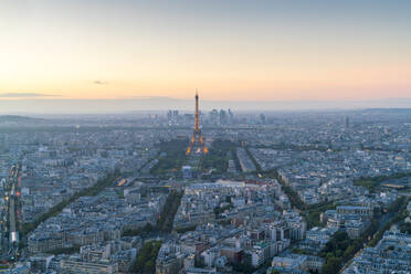 Blick auf Paris von oberhalb des Montparnasse-Turms - CAVF87648