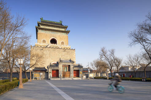 Glockenturm, Dongcheng, Peking, China, Asien - RHPLF16983