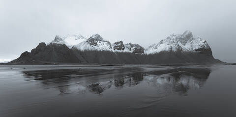 Vestrahorn, Island, lizenzfreies Stockfoto