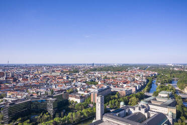 Luftaufnahme von München, Bayern, München - DHEF00192