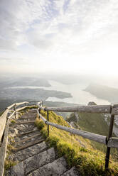 View from stairs, Pilatus, Canton of Lucerne, Switzerland - MALF00119